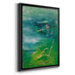 Peaceful Diptych I - Modern Framed Canvas Print