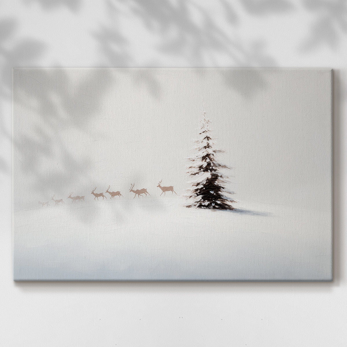 Snowwhite Hush - Canvas Art Print