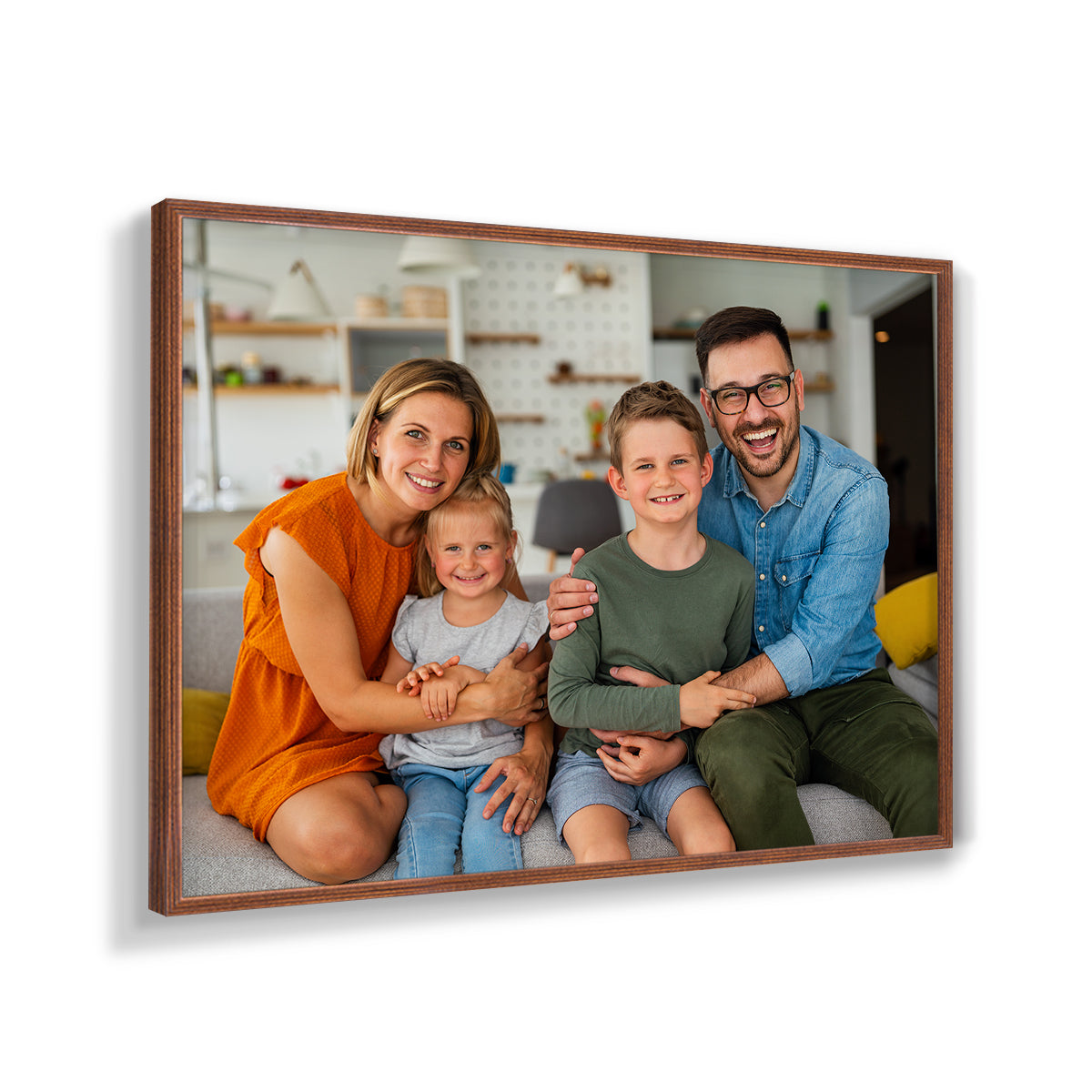 Set of 2 Restickable Custom Framed Photos - 28" x 22"