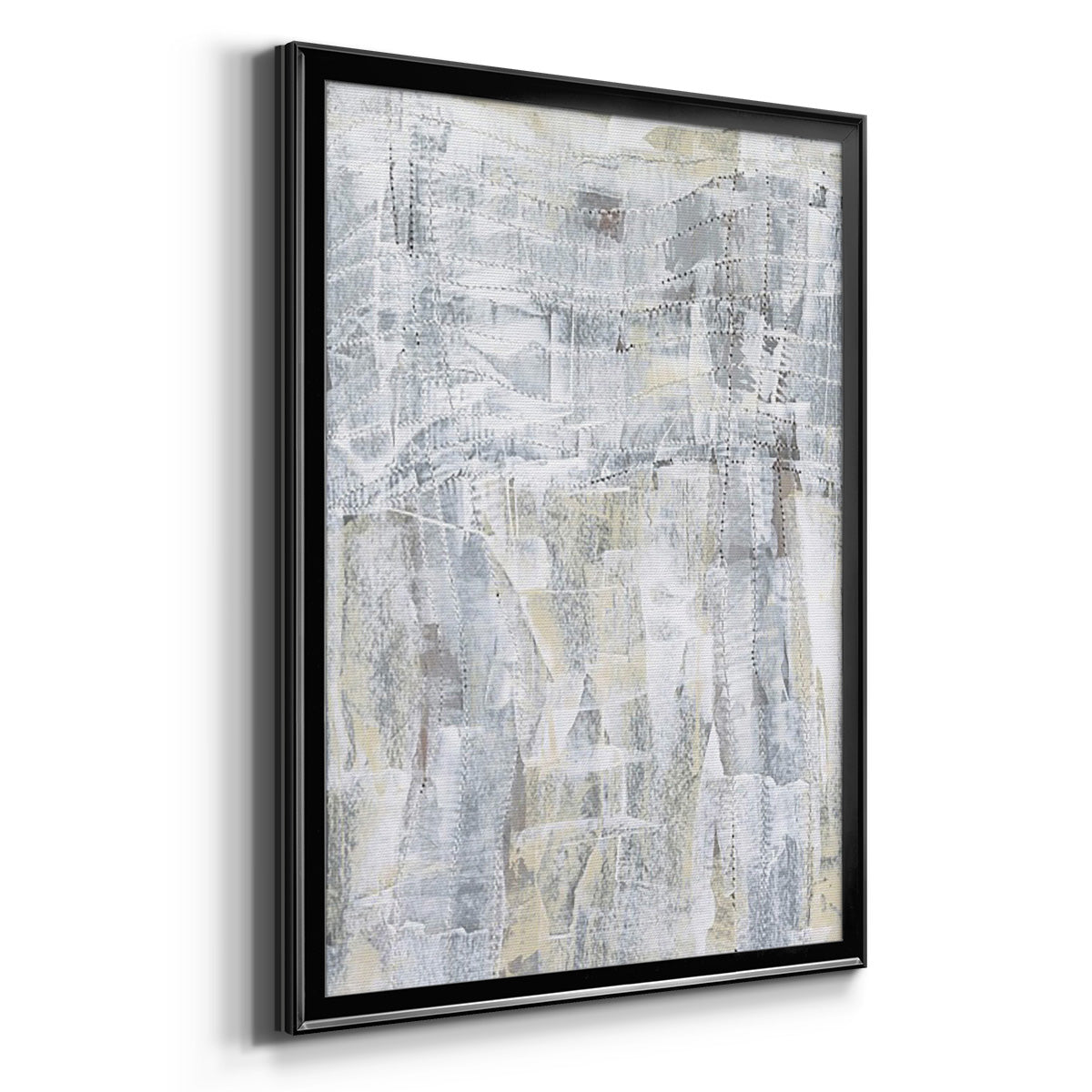 Ghost Town I - Modern Framed Canvas Print