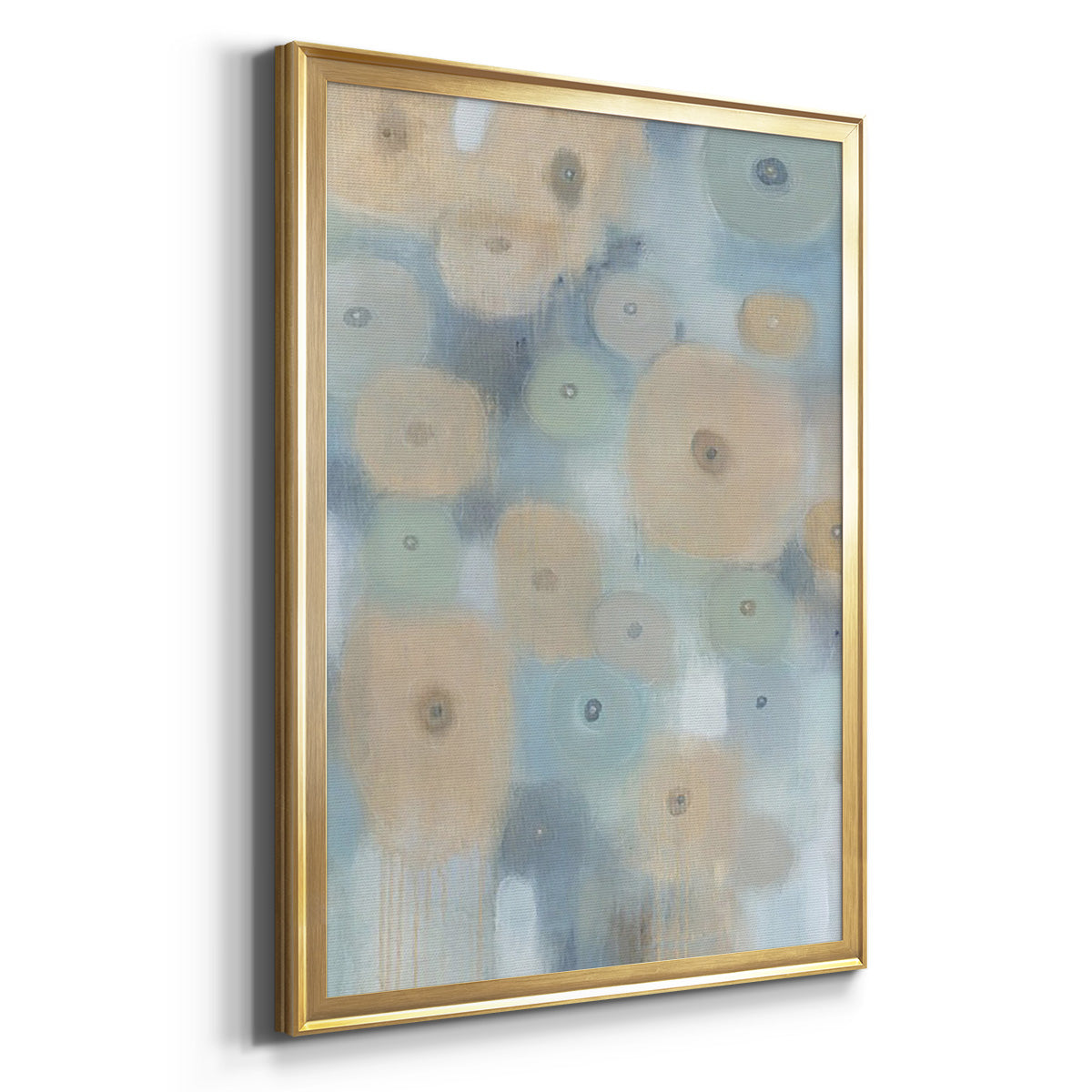 Spinning Wheels I - Modern Framed Canvas Print