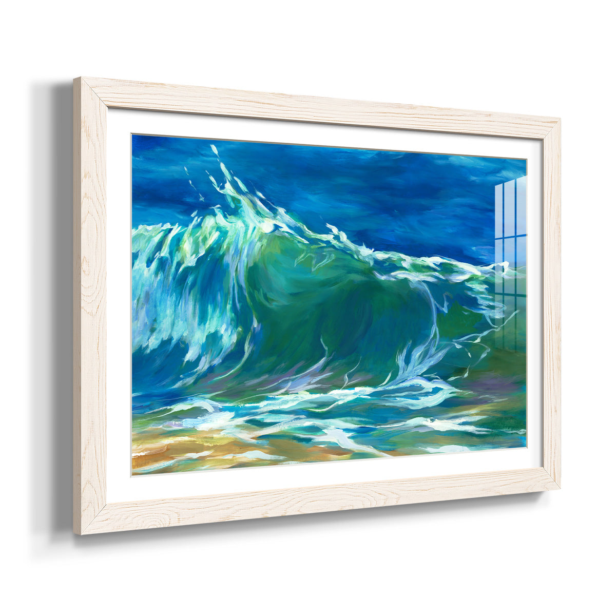Green Flash - Barnwood Framed Art Print