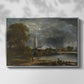Salisbury Cathedral from the Meadows, c. 1831 - Floater Framed Canvas Print