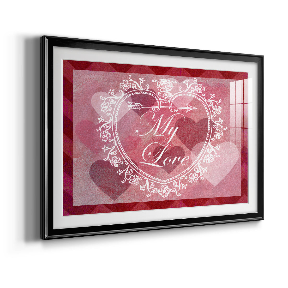 DIY Love Collection A Premium Framed Print - Ready to Hang