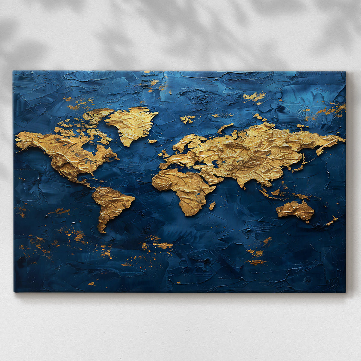 world map,art,decor,blue background,gold texture,modern design,global,map artwork,interior design,contemporary,wall decoration,luxury home,textured surface,geographical,oceans,continents,creative,modern art,elegance,sophistication,gallery,abstract,handmade,unique design,visual art,topography,bold colors,home decor,statement piece,interior styling,craftsmanship,aesthetic,artistry,wall art,unique gift,map design,fine art,luxury decor,textured art