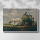 The Hay Wagon (Der Heuwagen), 1824 - Floater Framed Canvas Print