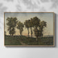 Autumn Evening, 1894 - Floater Framed Canvas Print