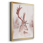 Blush Deer - Modern Framed Canvas Print