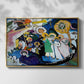 All Saints Day I, 1911 - Floater Framed Canvas Print