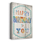 Happy Birthday to You - Canvas Art Print