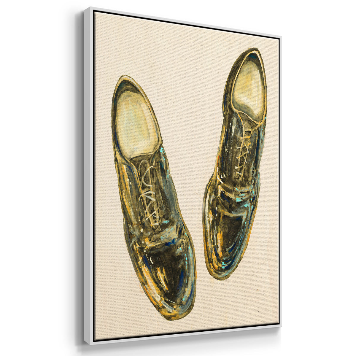 The Shoe Fits I V1 Framed Premium Gallery Wrapped Canvas - Ready to Hang