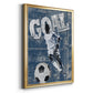 Goal Scorer - Modern Framed Canvas Print