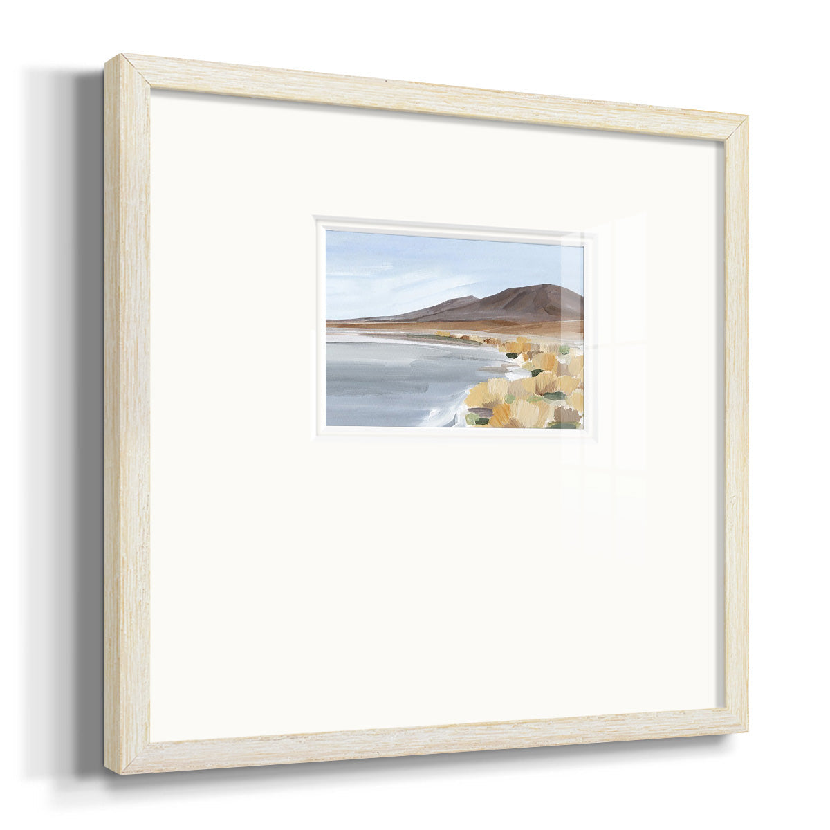 Desert Oasis Study I Premium Framed Print Double Matboard