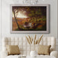Falling Spring - Ornate Framed Canvas Print
