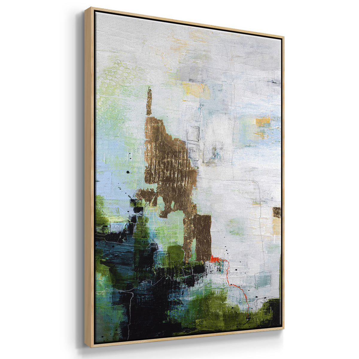 You Peaked my Interest Framed Premium Gallery Wrapped Canvas - Ready to Hang