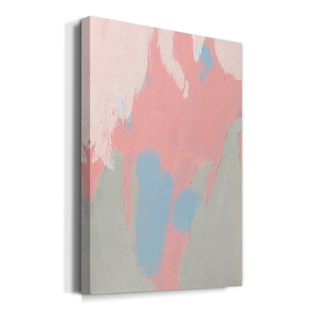 Blushing Abstract III - Canvas Art Print