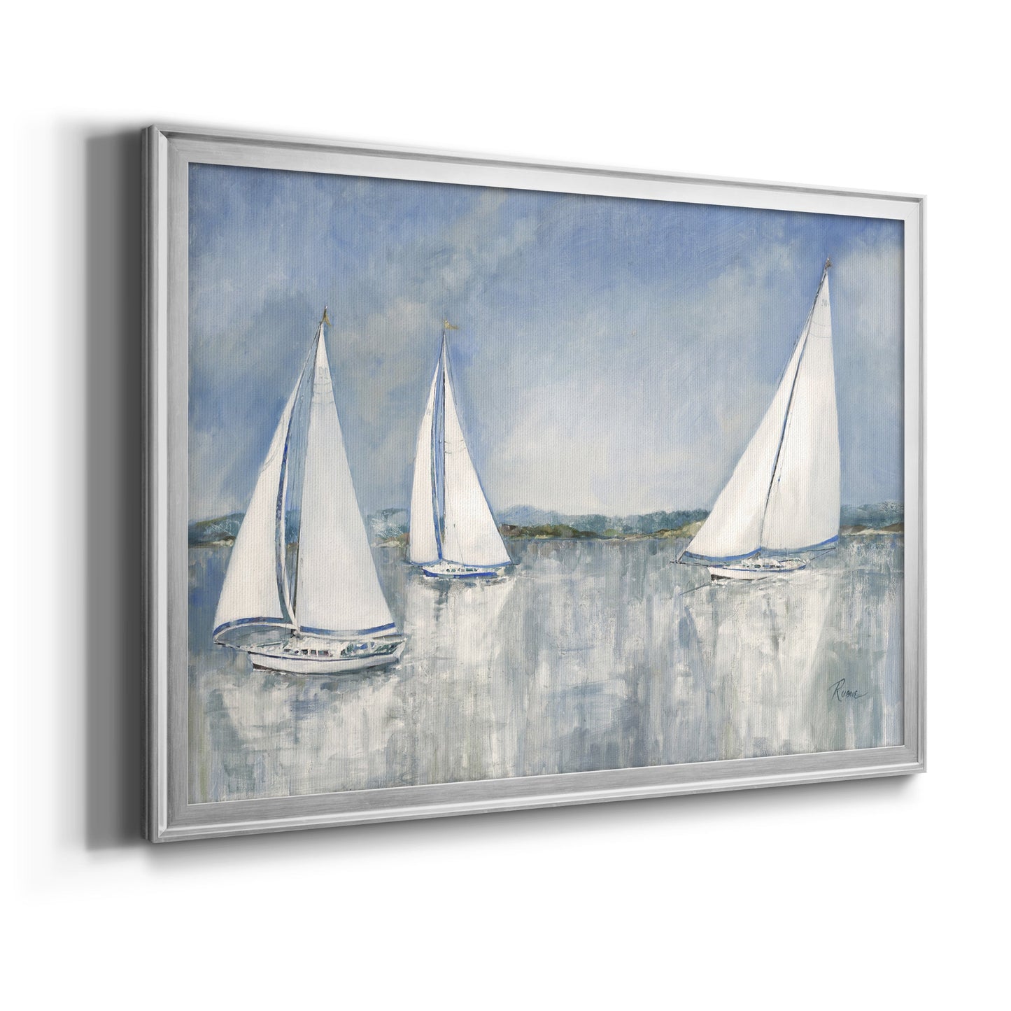 Catching the Breeze Premium Classic Framed Canvas - Ready to Hang