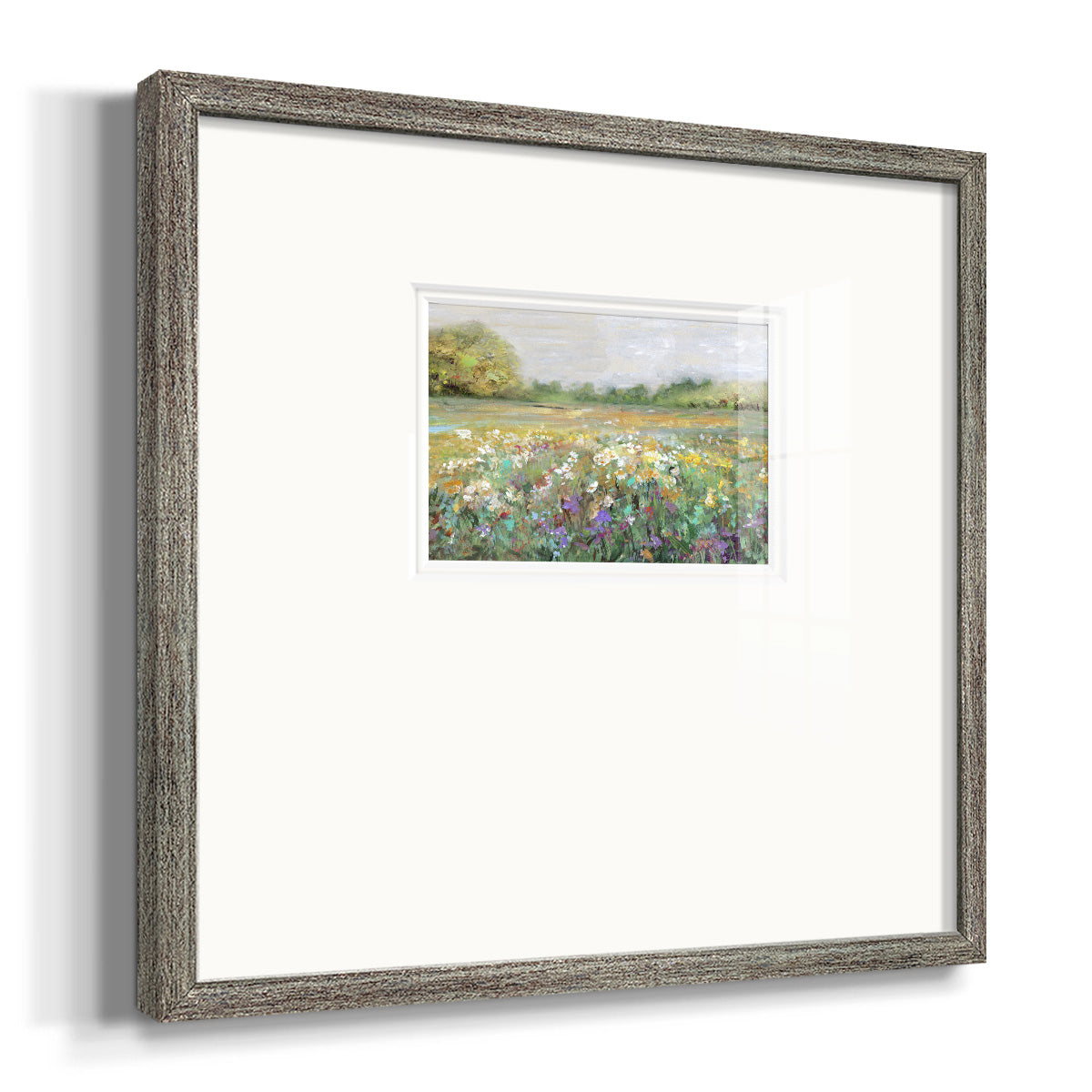 Country Meadow Premium Framed Print Double Matboard