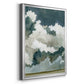 Vast Neutral Sky - Modern Framed Canvas Print