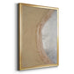 Silver Lake III - Modern Framed Canvas Print