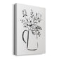 Sketchy Bouquet I - Canvas Art Print