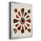 Spiral Shell Formation IV - Modern Framed Canvas Print