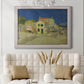 The Yellow House - Ornate Framed Canvas Print
