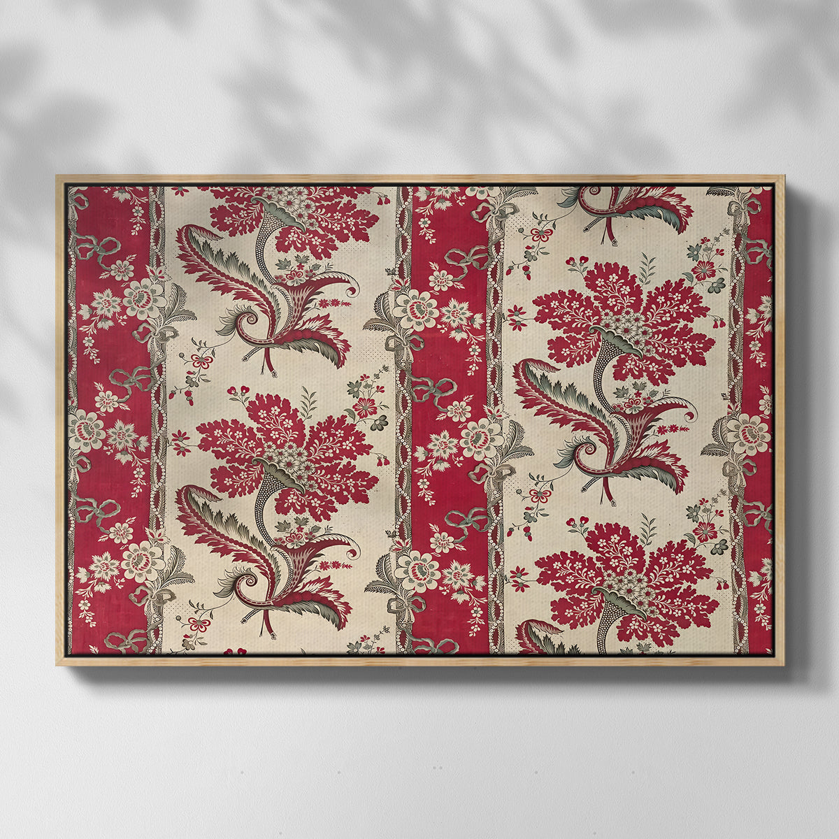 The Flowering Cornucopia (La Corne Fleurie), c. 1789-1850 - Floater Framed Canvas Print