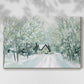 Pearled Sleigh Parish - Canvas Art Print