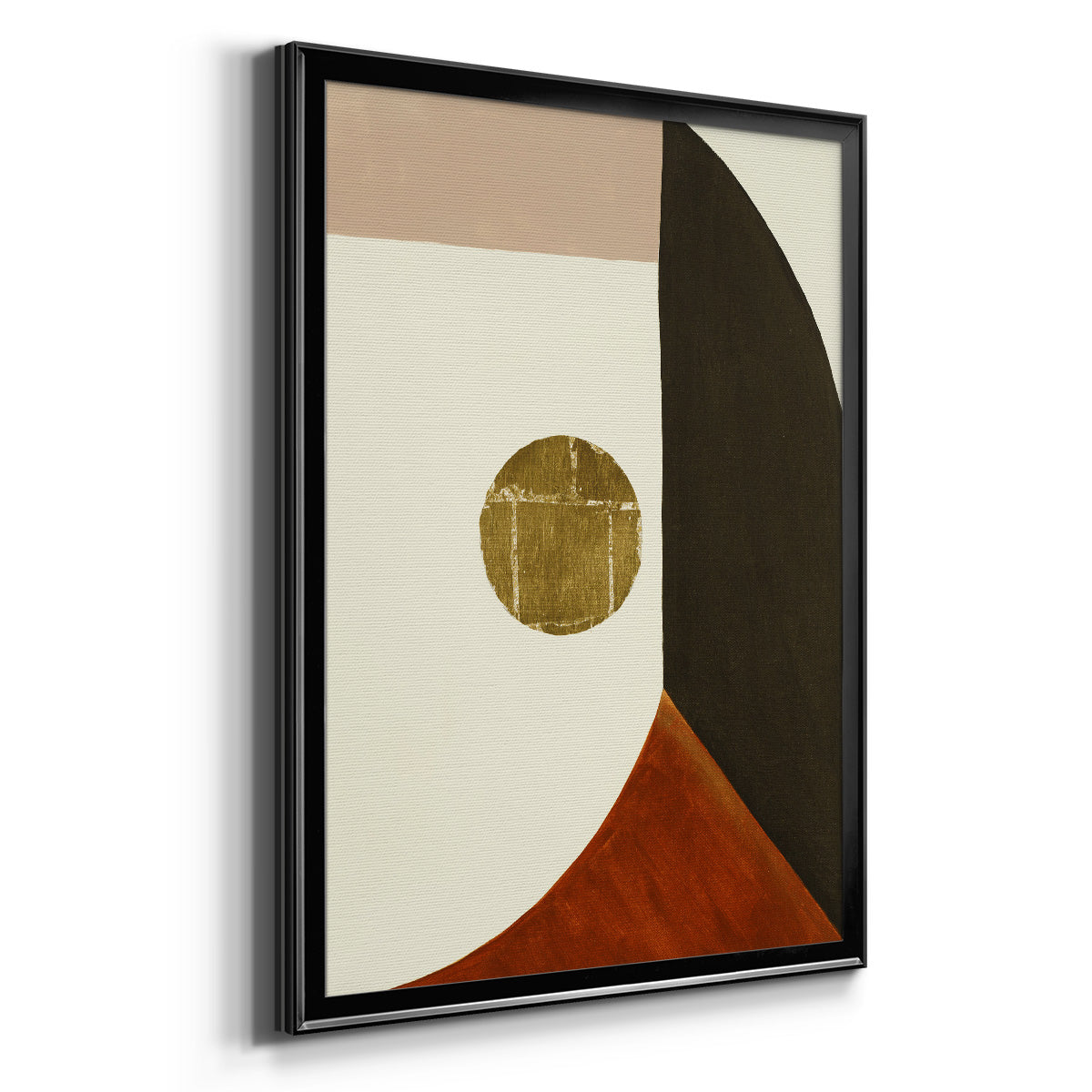 High Notes III - Modern Framed Canvas Print