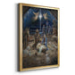 Silent Night - Modern Framed Canvas Print