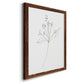 Botanical Gesture V - Barnwood Framed Canvas Print