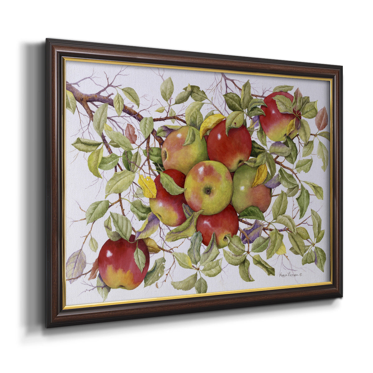 Apples Premium Framed Canvas- Ready to Hang