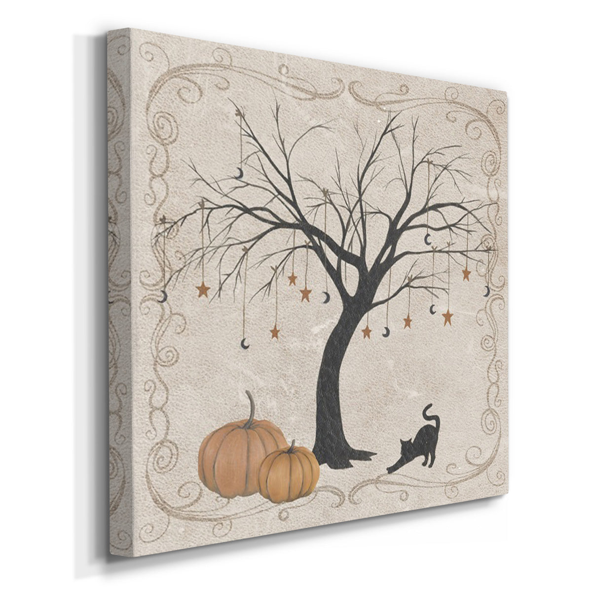 Vintage Halloween Collection A -Premium Gallery Wrapped Canvas - Ready to Hang