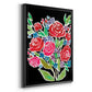 Floral Choir Bouquet - Modern Framed Canvas Print