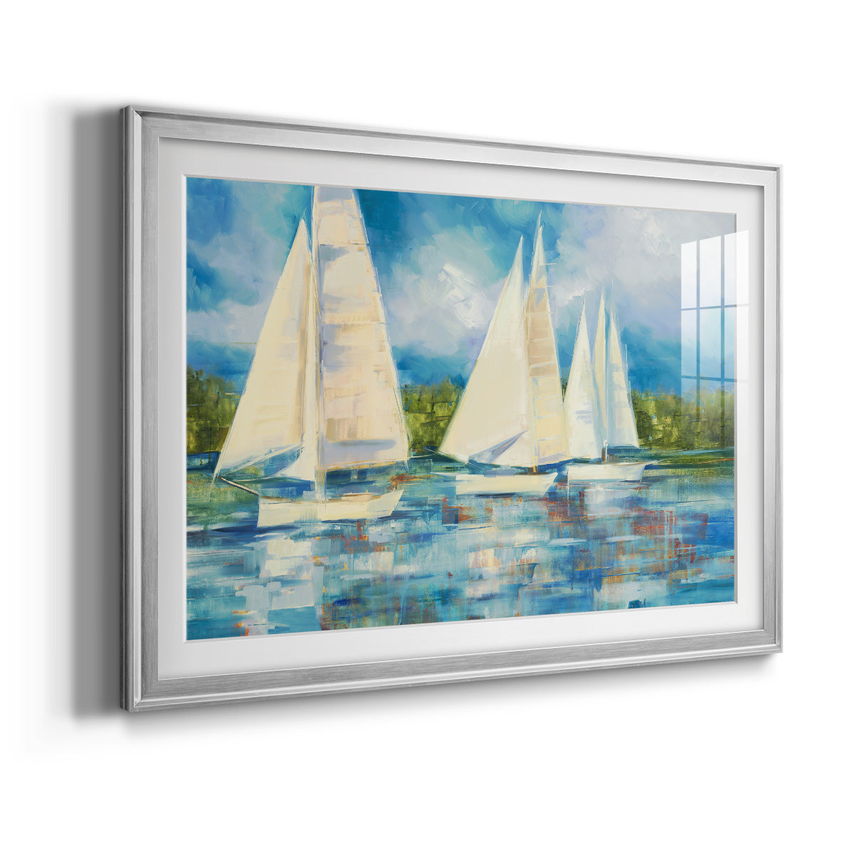 Clear Sailing Premium Framed Print - Ready to Hang