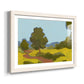 Bright Park I - Barnwood Framed Art Print
