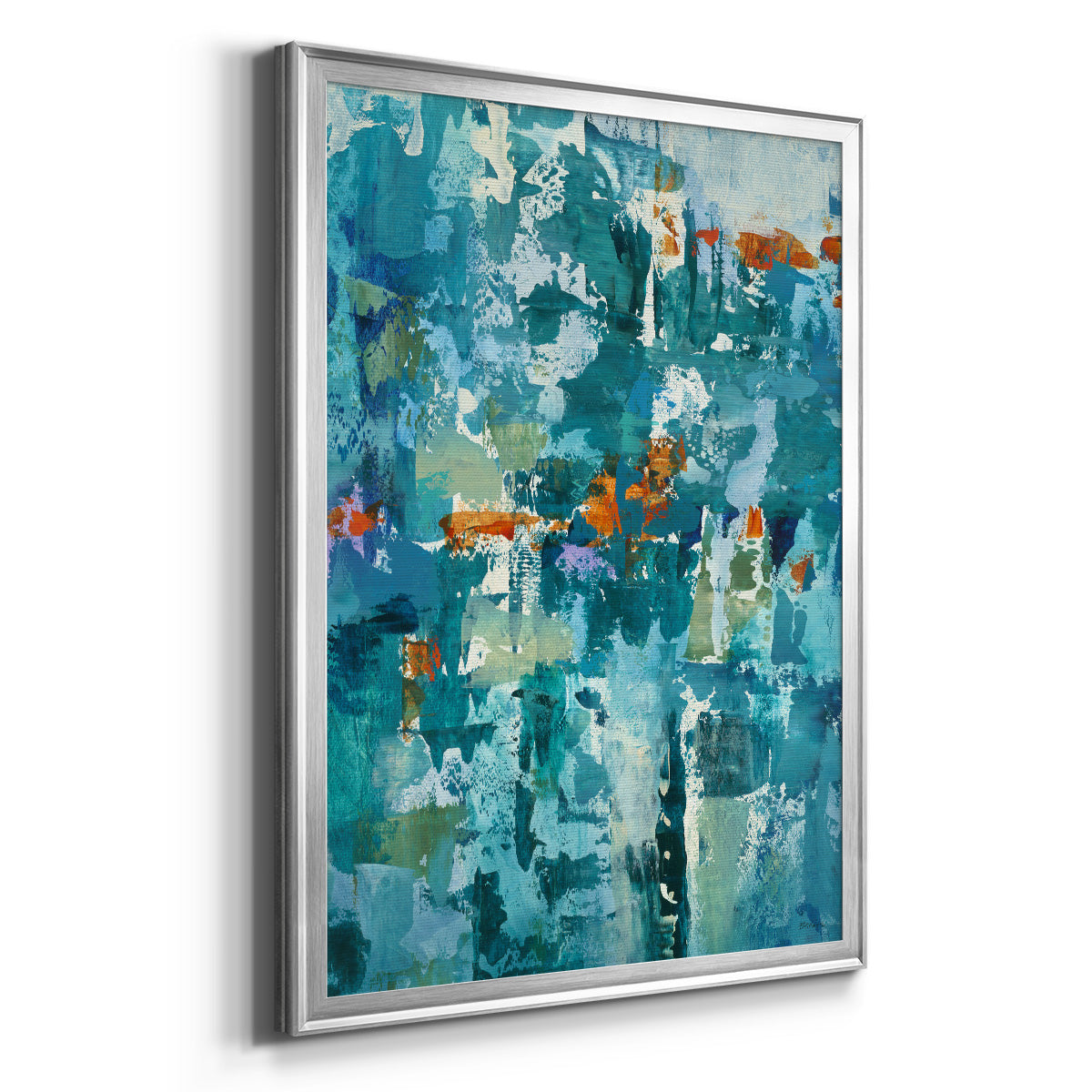 Reticent I - Modern Framed Canvas Print