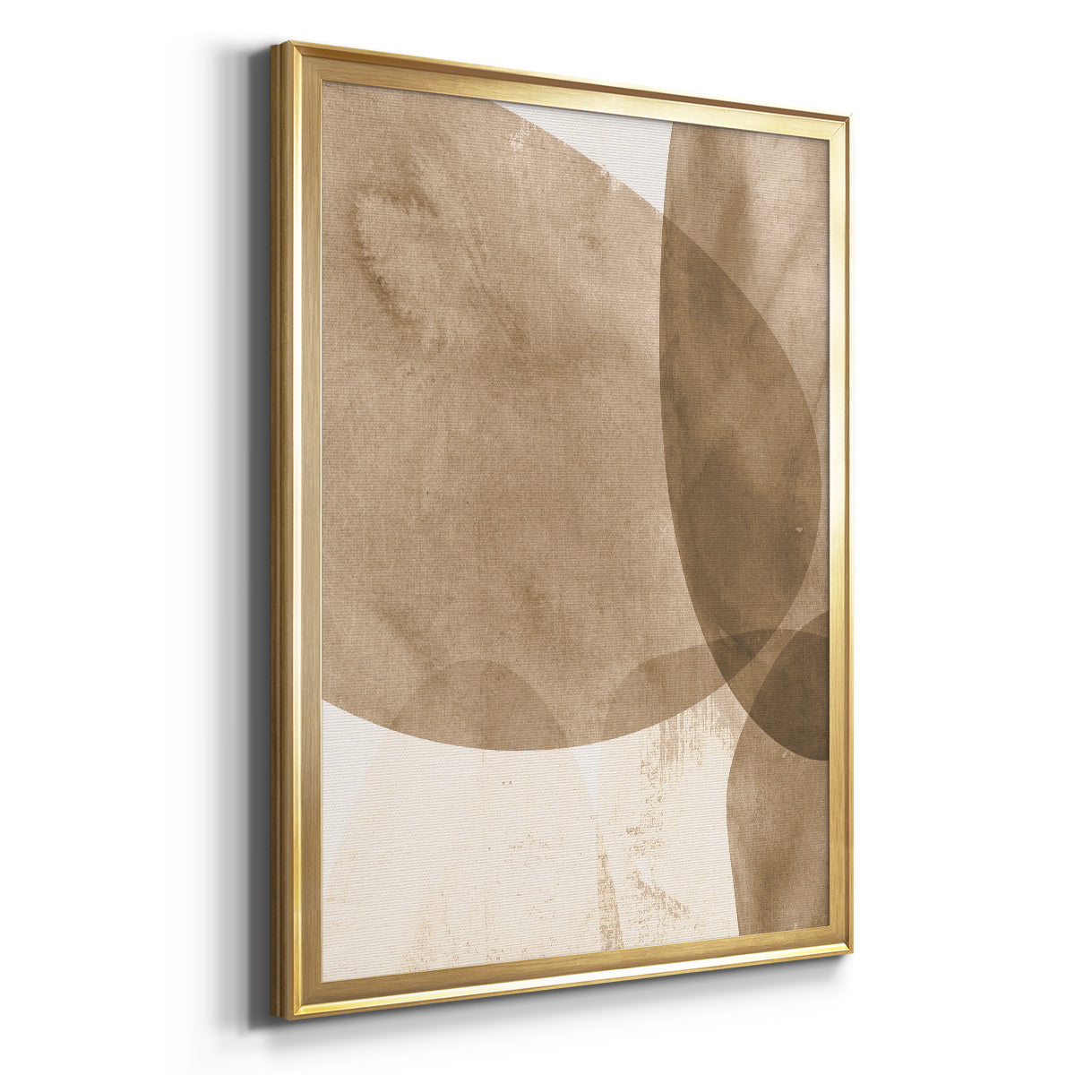 Neutral Object I - Modern Framed Canvas Print