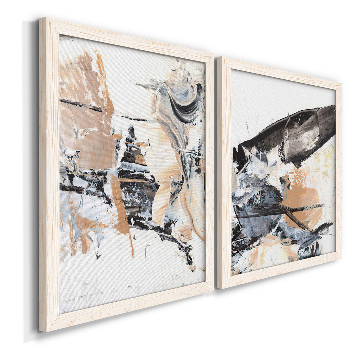 Ruckus III - Premium Framed Canvas 2 Piece Set - Ready to Hang