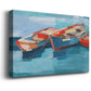 Primary Boats I - Canvas Art Print