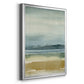 Ochre Outlook I - Modern Framed Canvas Print