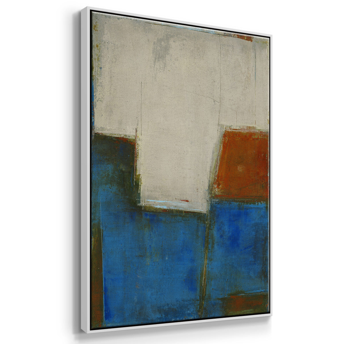 Complex Thought - Floater Framed Canvas Print