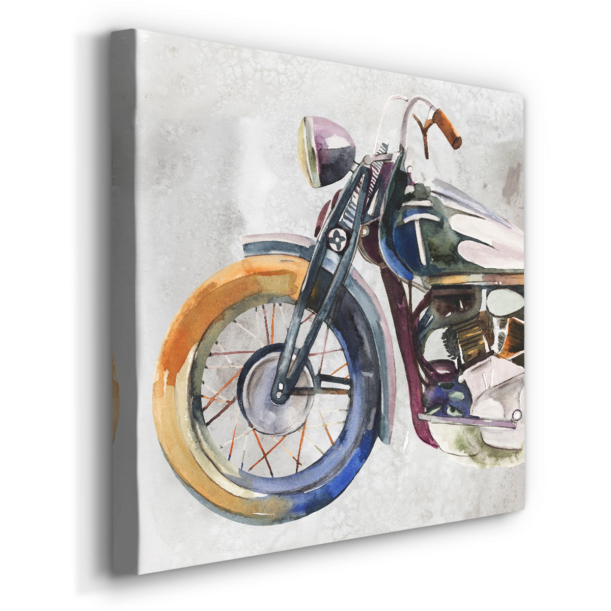 Moto Metal I - Canvas Art Print