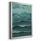 Sandbar Break I - Modern Framed Canvas Print