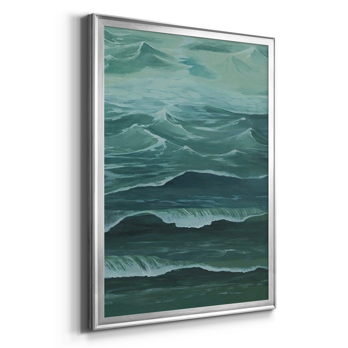 Sandbar Break I - Modern Framed Canvas Print