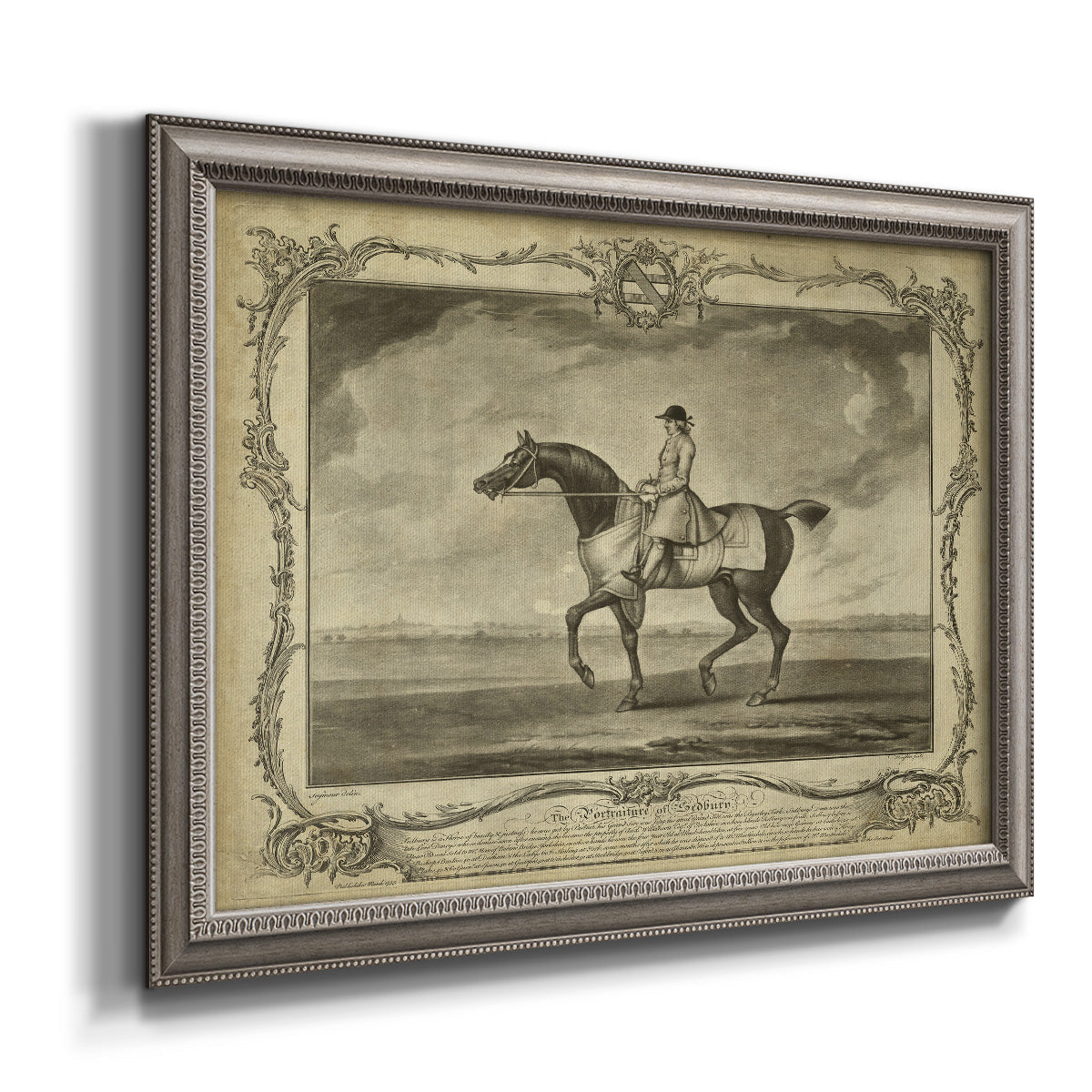 Distinguished Horses II Premium Framed Canvas- Ready to Hang