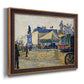 Place de Clichy - Ornate Framed Canvas Print