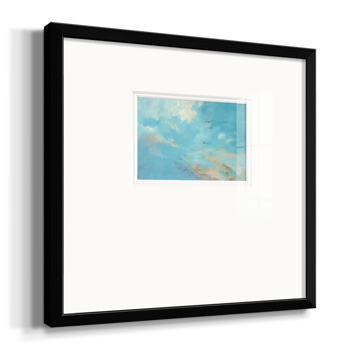 I'll Fly Away- Premium Framed Print Double Matboard