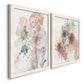 Petal Drift III - Premium Framed Canvas 2 Piece Set - Ready to Hang